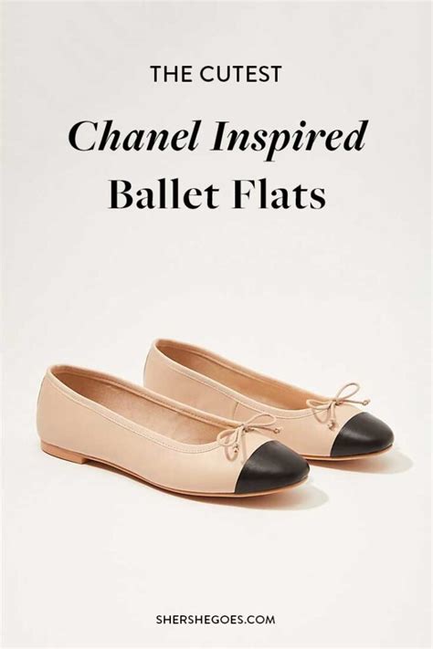 chanel shoes look alike|chanel look alike flats.